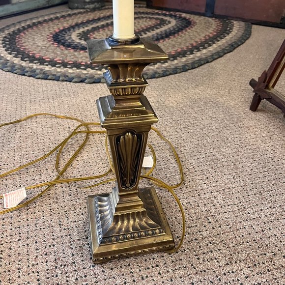 Vintage Pair of Hollywood Regency Brass Stiffel Table Lamps Stiffel? - Picture 3 of 9